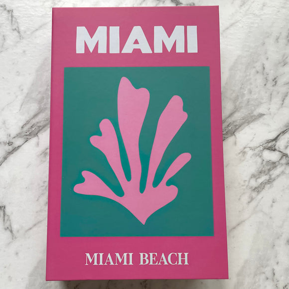 Miami Beach Decorative Travel Styling Book